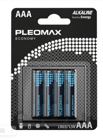 Элемент питания Pleomax ECONOMY Samsung AAA BL4 (Б0020513) Элемент питания Pleomax ECONOMY Samsung AAA BL4 (Б0020513)