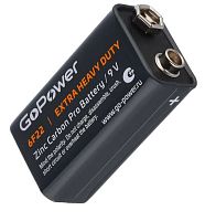Батарейки GoPower 9V крона (00-00015598) (1шт)