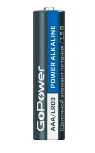 Элемент питания GoPower AAA BL4 Alkaline (00-00015602) фото 2