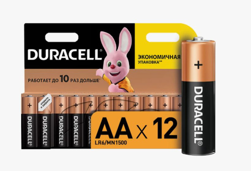 Элемент пититания DURACELL LR6 AA (1ШТ) (0065446) Элемент пититания DURACELL LR6 AA (1ШТ) (0065446)