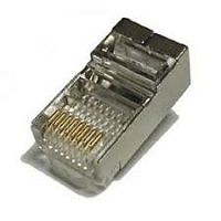 Вилка RJ-45 экранированная (10шт)