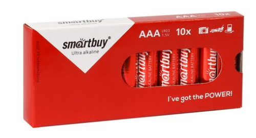 Батарейка Smartbuy AAA LR03/10 box (10шт)