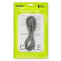 Кабель Smartbuy 3.5 Jack (M) - 3.5 Jack (F)  3м, стерео, аудио (KA323)