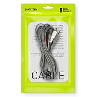 Кабель Smartbuy 3.5 Jack (M) - 2xRCA (M) 3 м (KA-313-200)