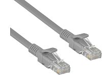Патч-корд ExeGate UTP-RJ45-RJ45-5e-15M-GY, UTP, cat.5e, 15м, серый